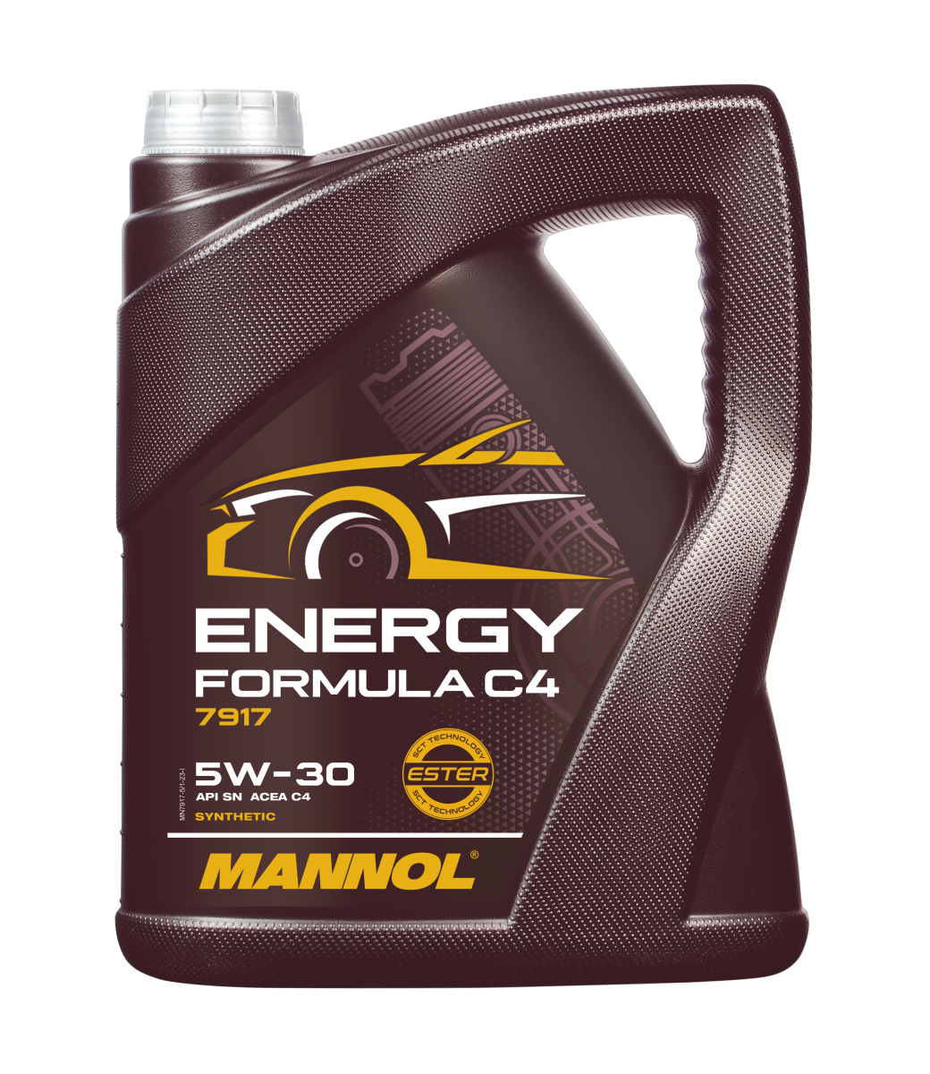 7917-005 масло мот.синт. Energy Formula C4 5W-30  (5л) MANNOL; API SN ACEA C4