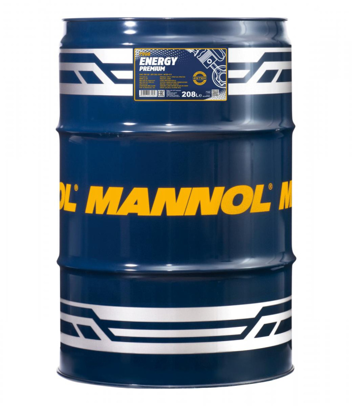 7908-060 масло мот.синт. Energy Premium 5W/30 (60л) MANNOL; API SP, ACEA C3