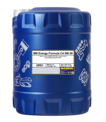 7917-020 масло мот.синт. Energy Formula C4 5W-30  (20л) MANNOL; API SN ACEA C4