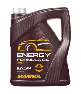 7917-005 масло мот.синт. Energy Formula C4 5W-30  (5л) MANNOL; API SN ACEA C4