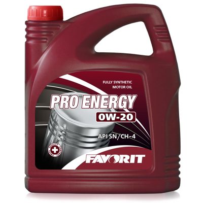 Масло  мот. Synthetic Favorit Pro Energy SAE 0W-20 API SN/CH-4/ILSAC GF-5/GM dexos1 (4л)