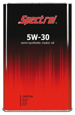 масло мот. п/синт. Capital 5W/30  (5л) SL/CF SPECTROL