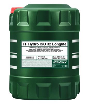 2101-020 Масло гидравлическое минеральное Hydro ISO 32, (20л) FANFARO