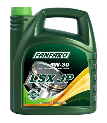 6703-004 Масло моторное синтетическое LSX JP SAE 5W-30 (4л.) FANFARO