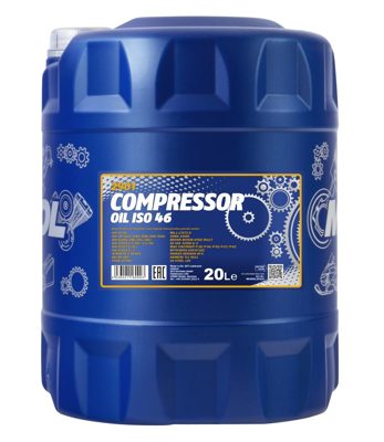 2901-020 Компрессорное масло Compressor Oil ISO 46 (20л) MANNOL